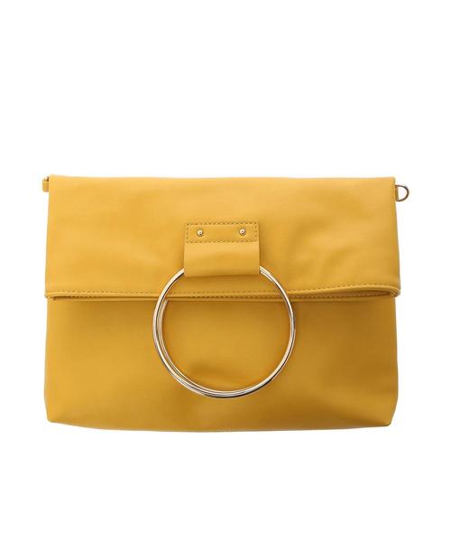 YECCA VECCA（イェッカヴェッカ）の「3wayリングバッグ（ハンドバッグ・レディース・ブラック/イエロー/レッド/シルバー・FREE）」の8枚目の写真