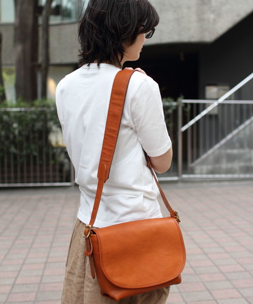 SLOW rubono flap shoulder bag ショルダーバッグ SLOW（スロウ）の「SLOW/ スロウ FLAP SHOULDER 〔rubono