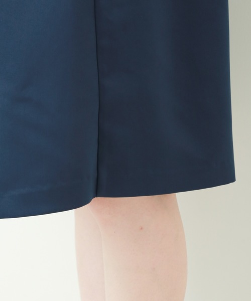 MARLENE JOBERT（マルレーヌ　ジョベル）の「コードレーン胸刺繍ドレスワンピース（ドレス・レディース・ネイビー/ブラック/グレー・L/M）」の12枚目の写真