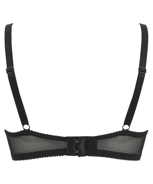 BRADELIS NEWYORK（ブラデリスニューヨーク）の「育乳STEP2　カイリーブラ　【3ステップでバストを育てるブラジャー　ステップ2　"寄せる"】（ブラジャー・レディース・ブラック/モカ/ラベンダー・B70/C70/D70/B75/C65/C75/D65/D75/E65/E70/E75/F65/F70/F75/E80/F80/G70/G75/G80）」の4枚目の写真