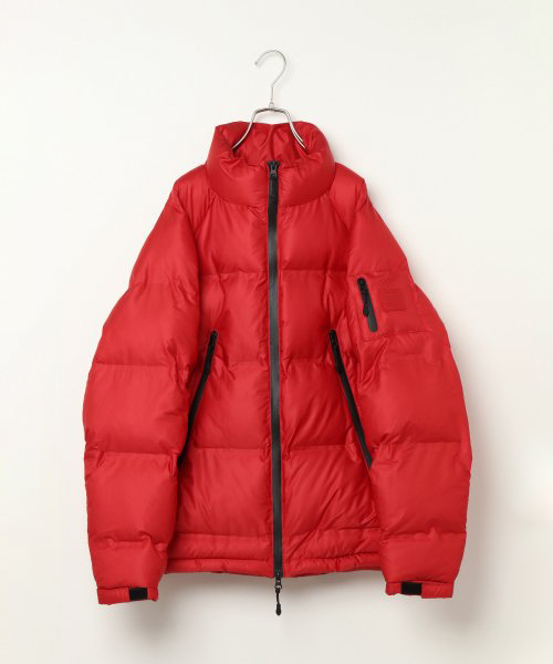 VISION STREET WEAR(ヴィジョンストリートウェア)の「VISION ビジョン シームレス中綿ジャケット(ブルゾン・メンズ・ブラック/レッド/オフホワイト・LL/M/L)」の2枚目の写真