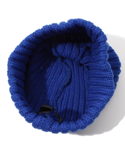 NANO universe(ナノユニバース)の「RACAL(ラカル)/ 2×2 RIB 折り返しワッチ(ニットキャップ/ビーニー・メンズ・ブラック/ベージュ/ブルー/バーガンディー/グレー/ネイビー・FREE)」の9枚目の写真