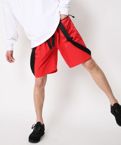 SUPERTHANKS（スーパーサンクス）の「バッグショートパンツ（その他パンツ・メンズ・カーキ/ネイビー/レッド/ブラック・MEDIUM/SMALL/LARGE）」の4枚目の写真