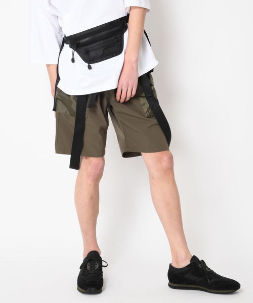 SUPERTHANKS（スーパーサンクス）の「バッグショートパンツ（その他パンツ・メンズ・カーキ/ネイビー/レッド/ブラック・MEDIUM/SMALL/LARGE）」の3枚目の写真