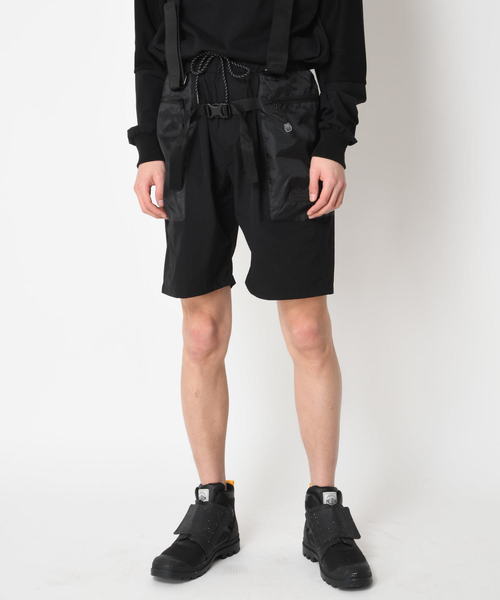 SUPERTHANKS（スーパーサンクス）の「バッグショートパンツ（その他パンツ・メンズ・カーキ/ネイビー/レッド/ブラック・MEDIUM/SMALL/LARGE）」の2枚目の写真
