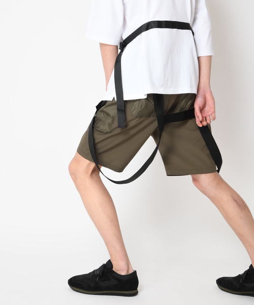 SUPERTHANKS（スーパーサンクス）の「バッグショートパンツ（その他パンツ・メンズ・カーキ/ネイビー/レッド/ブラック・MEDIUM/SMALL/LARGE）」の9枚目の写真