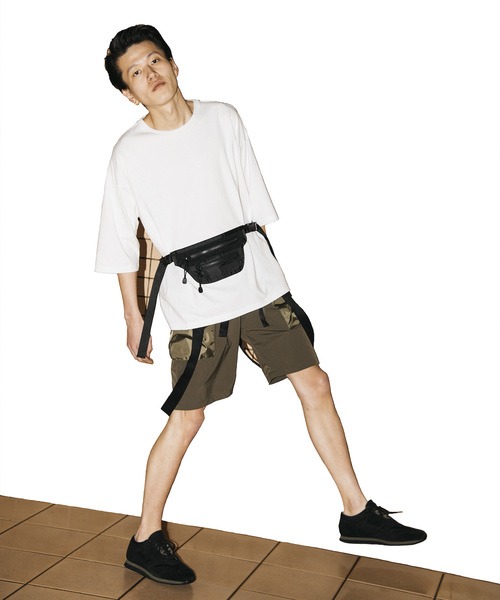 SUPERTHANKS（スーパーサンクス）の「バッグショートパンツ（その他パンツ・メンズ・カーキ/ネイビー/レッド/ブラック・MEDIUM/SMALL/LARGE）」の7枚目の写真