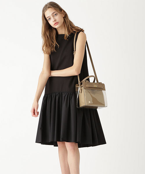 JILL STUART(ジルスチュアート)の「【ホワイトWEB限定】カローラクリアショルダーバッグ(トートバッグ・レディース・ホワイト/ブラック/ブラウン・フリ-)」の8枚目の写真