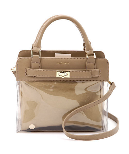 JILL STUART(ジルスチュアート)の「【ホワイトWEB限定】カローラクリアショルダーバッグ(トートバッグ・レディース・ホワイト/ブラック/ブラウン・フリ-)」の6枚目の写真