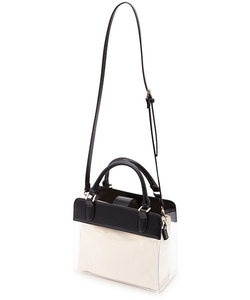 JILL STUART(ジルスチュアート)の「【ホワイトWEB限定】カローラクリアショルダーバッグ(トートバッグ・レディース・ホワイト/ブラック/ブラウン・フリ-)」の13枚目の写真