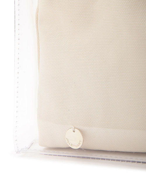 JILL STUART(ジルスチュアート)の「【ホワイトWEB限定】カローラクリアショルダーバッグ(トートバッグ・レディース・ホワイト/ブラック/ブラウン・フリ-)」の9枚目の写真