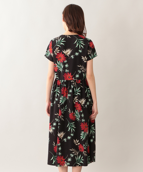 セール フラワープリントワンピース ワンピース ワンピース Mackintosh Philosophy マッキントッシュ Mackintosh ワンピース フィロソフィー のファッション