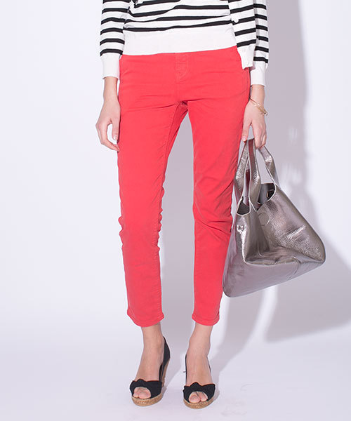 NANO universe（ナノユニバース）の「【VERY4月号掲載】カラーjegginnypants（その他パンツ・レディース・オフホワイト/ベージュ/ライトグレー/レッド/ブルー/グリーン/ブラック・34/36/30/32/28）」の7枚目の写真