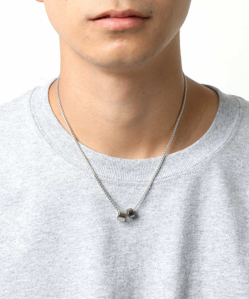 Lazar（ラザル）の「Lazar 別注 デザインチャーム マンテルチェーンネックレス/メンズ レディース（ネックレス・メンズ・ブラック系その他/シルバー系その他/ブラック系その他2/ブラック系その他3/ブラック系その他4/ブラック系その他5/ブラック系その他6/シルバー系その他2/シルバー系その他3/シルバー系その他4/シルバー系その他5/シルバー系その他6・FREE）」の11枚目の写真