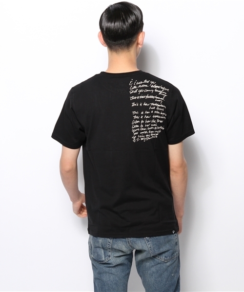 HYSTERIC GLAMOUR（ヒステリックグラマー）の「CL/LOVE 3C pt T-SH（Tシャツ/カットソー・メンズ・ブラック/ホワイト/イエロー・MEDIUM/SMALL/LARGE）」の8枚目の写真