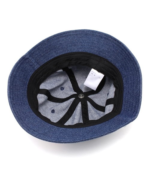 WEGO(ウィゴー)の「WEGO/LAロゴバケットハット(ハット・メンズ・ダークインディゴブルー/ライトインディゴブルー/その他1・FREE)」の6枚目の写真