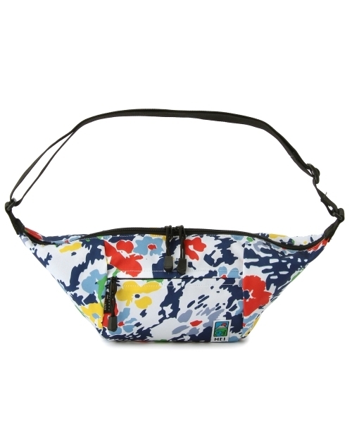 Another Edition（アナザーエディション）の「MEI PRT MOON BAG（ショルダーバッグ・レディース・ホワイト/ネイビー・フリー）」の2枚目の写真