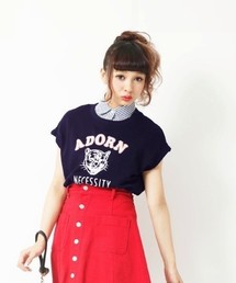 one after another NICE CLAUP | 【ナイスクラップ】トラちゃん裏毛プルオーバー(Tシャツ/カットソー)