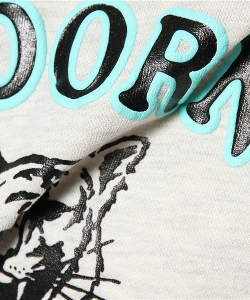 one after another NICE CLAUP（ワンアフターアナザーナイスクラップ）の「【ナイスクラップ】トラちゃん裏毛プルオーバー（Tシャツ/カットソー・レディース・ネイビー/グレー/オートミール・FREE）」の9枚目の写真