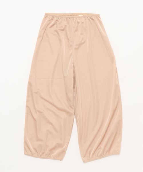 SHIROHATO（シロハト）の「【ワイドパンツと一緒にまくって裾汚れ防止】透けない＆静電気防止 インナーパンツ ペチパンツ ペチパン ペチコート 日本製（インナーウェア/肌着・レディース・ベージュ/ブラック/グレー・S/M/L/LL/3L）」の19枚目の写真