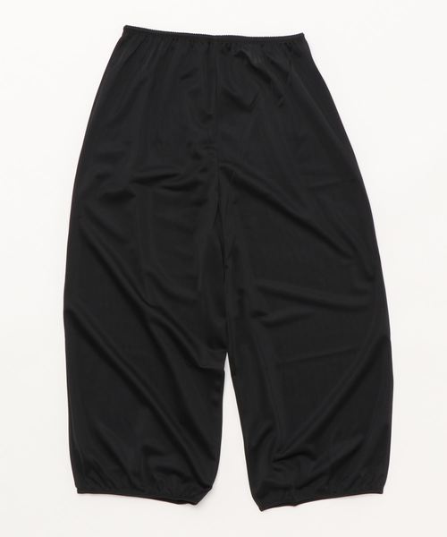 SHIROHATO（シロハト）の「【ワイドパンツと一緒にまくって裾汚れ防止】透けない＆静電気防止 インナーパンツ ペチパンツ ペチパン ペチコート 日本製（インナーウェア/肌着・レディース・ベージュ/ブラック/グレー・S/M/L/LL/3L）」の18枚目の写真