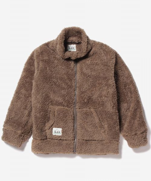 Lee(リー)の「ボアフリース ブルゾン(ブルゾン)」|ブラウン