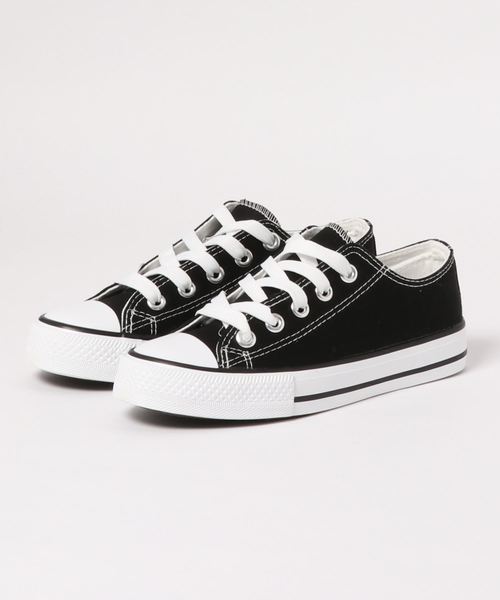 GeeRA(ジーラ)の「ローカットシンプルスニーカー(スニーカー・レディース・キナリ/ネイビー/ブラック/レッド/グレー・X-LARGE/MEDIUM/LARGE/SMALL)」の3枚目の写真