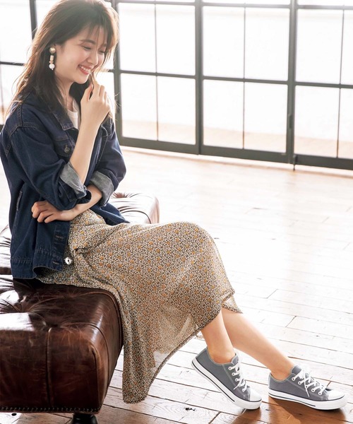 GeeRA(ジーラ)の「ローカットシンプルスニーカー(スニーカー・レディース・キナリ/ネイビー/ブラック/レッド/グレー・X-LARGE/MEDIUM/LARGE/SMALL)」の11枚目の写真