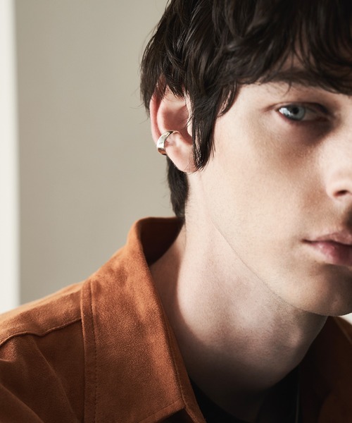 NARRATIVE PLATOON（ナラティブ プラトゥーン）の「NARRATIVE PLATOON ナラティヴプラトゥーン / Streamline ear cuff シルバー925 ストリームラインイヤーカフ / np-ec002（イヤーカフ・メンズ・シルバー・FREE）」の6枚目の写真