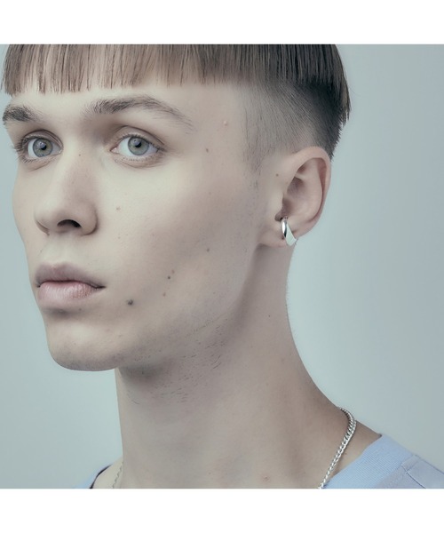 NARRATIVE PLATOON（ナラティブ プラトゥーン）の「NARRATIVE PLATOON ナラティヴプラトゥーン / Streamline ear cuff シルバー925 ストリームラインイヤーカフ / np-ec002（イヤーカフ・メンズ・シルバー・FREE）」の12枚目の写真