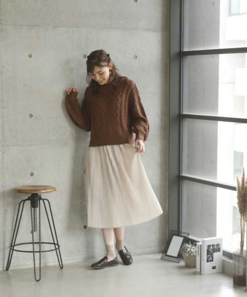 VIVIAN（ヴィヴィアン）の「スクエアトゥローファーバブーシュ（ローファー・レディース・ホワイト/ブラック/ベージュ/キャメル/ダークブラウン・LL/S/M/L/XL）」の16枚目の写真