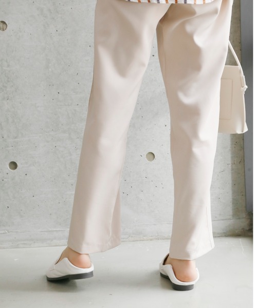 VIVIAN（ヴィヴィアン）の「スクエアトゥローファーバブーシュ（ローファー・レディース・ホワイト/ブラック/ベージュ/キャメル/ダークブラウン・LL/S/M/L/XL）」の10枚目の写真