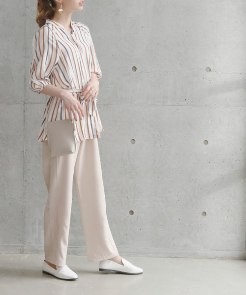 VIVIAN（ヴィヴィアン）の「スクエアトゥローファーバブーシュ（ローファー・レディース・ホワイト/ブラック/ベージュ/キャメル/ダークブラウン・LL/S/M/L/XL）」の12枚目の写真