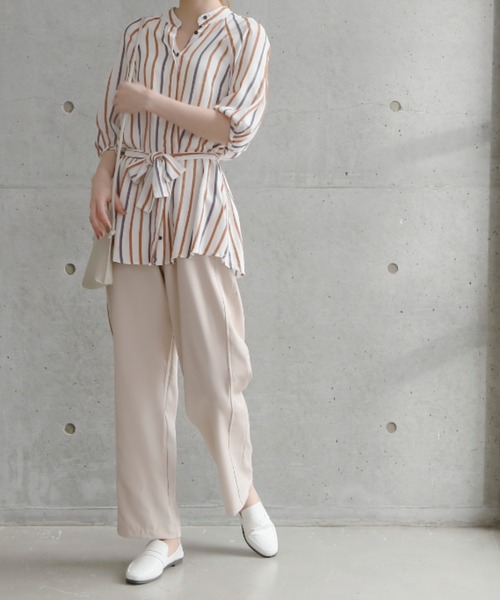 VIVIAN（ヴィヴィアン）の「スクエアトゥローファーバブーシュ（ローファー・レディース・ホワイト/ブラック/ベージュ/キャメル/ダークブラウン・LL/S/M/L/XL）」の11枚目の写真