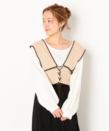 archives | 配色ビスチェSET(Tシャツ/カットソー)
