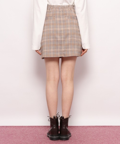 Heather（ヘザー）の「アソートガラミニスカート　875029（スカート・レディース・ブラック系その他/ベージュ系その他/ベージュ系その他2・S/M）」の9枚目の写真