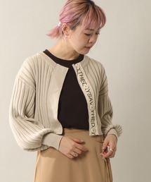 Eimee Law | Eimee Law ロゴテープショートカーディガン(カーディガン/ボレロ)