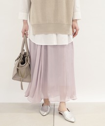 DouDou | シアーフレアスカート(スカート)