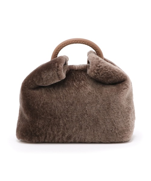 Elleme（エレメ）の「【elleme】SMALL RAISIN ムートンワンハンドル  