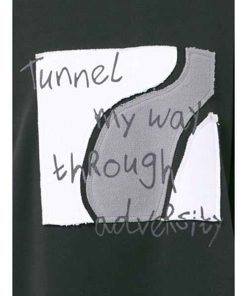 EMODA(エモダ)の「カッティングプリントプルオーバー(スウェット・レディース・ホワイト/グレー/ブラック・FREE)」の17枚目の写真