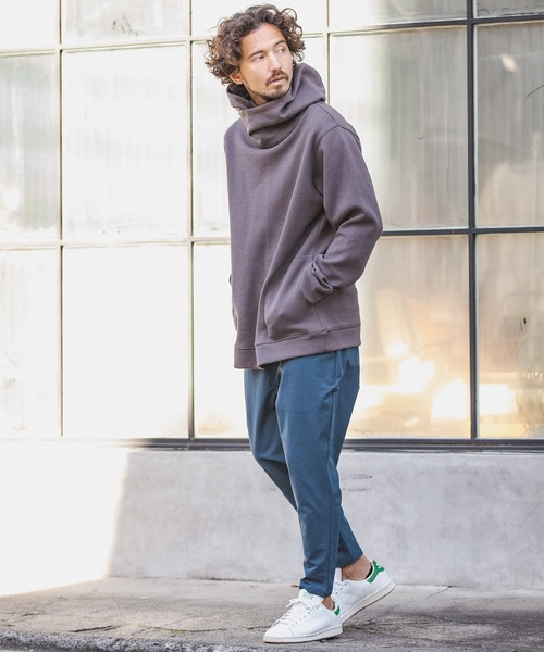 CAMBIO ハイストレッチ　イージーパンツ　L CAMBIO(カンビオ)】Stretch Nylon Balloon Silhouette Easy