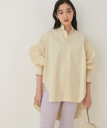 ADAM ET ROPE' | バンドカラーシャツ(シャツ/ブラウス)