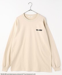 FREAK'S STORE（フリークスストア）の「TOM&JERRYロングスリーブTシャツ/トムとジェリーロングスリーブティーシャツ（Tシャツ/カットソー）」