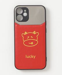 SFW（エスエフダブリュー）の「iPhoneケース XS/X XR XSMAX 11 12 mini PRO PROMAX うし 福 新年 ラッキー（スマホケース/カバー・キッズ）」
