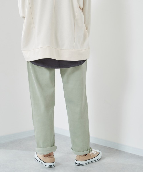 cepo（セポ）の「ホールドアップ　カラーデニムストレート（デニムパンツ・レディース・ピンク/グリーン/ベージュ/ライトインディゴブルー/ブルー系その他/オフホワイト/イエロー/ラベンダー・SS/S/M/L）」の13枚目の写真