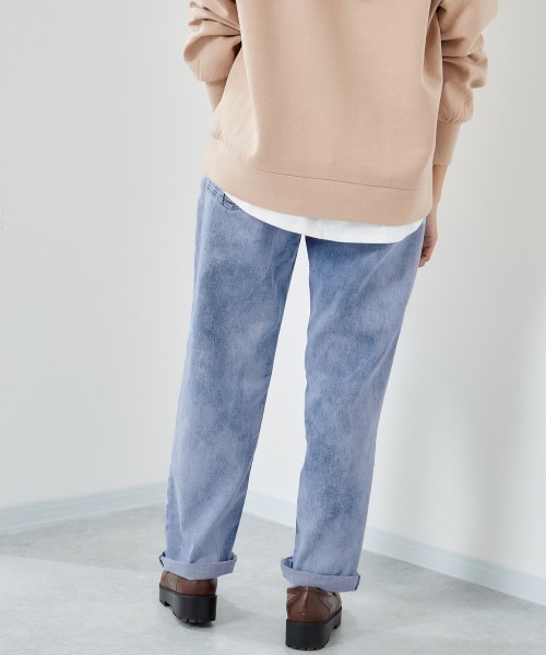 cepo（セポ）の「ホールドアップ　カラーデニムストレート（デニムパンツ・レディース・ピンク/グリーン/ベージュ/ライトインディゴブルー/ブルー系その他/オフホワイト/イエロー/ラベンダー・SS/S/M/L）」の19枚目の写真