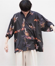 anown | オーバーサイズ 総柄 半袖シャツ【ファッションインフルエンサー ユウ×anown 限定コラボ】(シャツ/ブラウス)