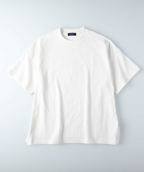 BACK NUMBER(バックナンバー)の「【BACK NUMBER】ヘビーウェイトビッグシルエットTシャツ(Tシャツ/カットソー・メンズ・ライトブラウン/ブラック/ライラック/ホワイト/ブルー/ケリーグリーン・L/XL/S/M)」の12枚目の写真