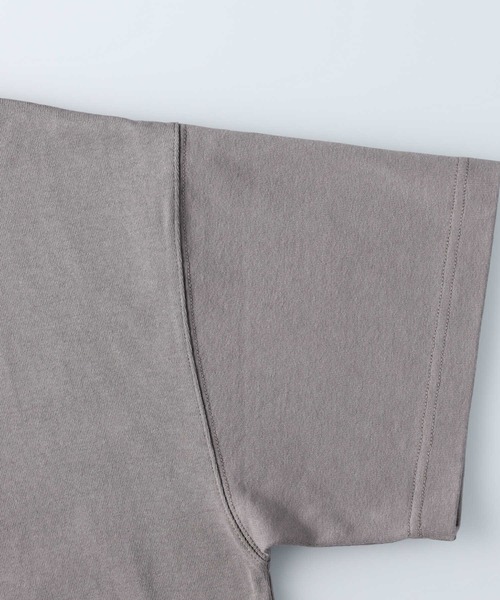 BACK NUMBER(バックナンバー)の「【BACK NUMBER】ヘビーウェイトビッグシルエットTシャツ(Tシャツ/カットソー・メンズ・ライトブラウン/ブラック/ライラック/ホワイト/ブルー/ケリーグリーン・L/XL/S/M)」の10枚目の写真