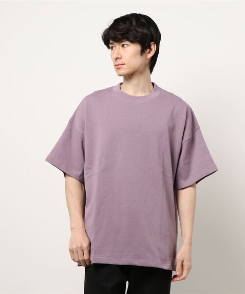 BACK NUMBER(バックナンバー)の「【BACK NUMBER】ヘビーウェイトビッグシルエットTシャツ(Tシャツ/カットソー・メンズ・ライトブラウン/ブラック/ライラック/ホワイト/ブルー/ケリーグリーン・L/XL/S/M)」の21枚目の写真